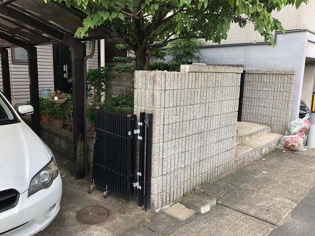 外構の確認